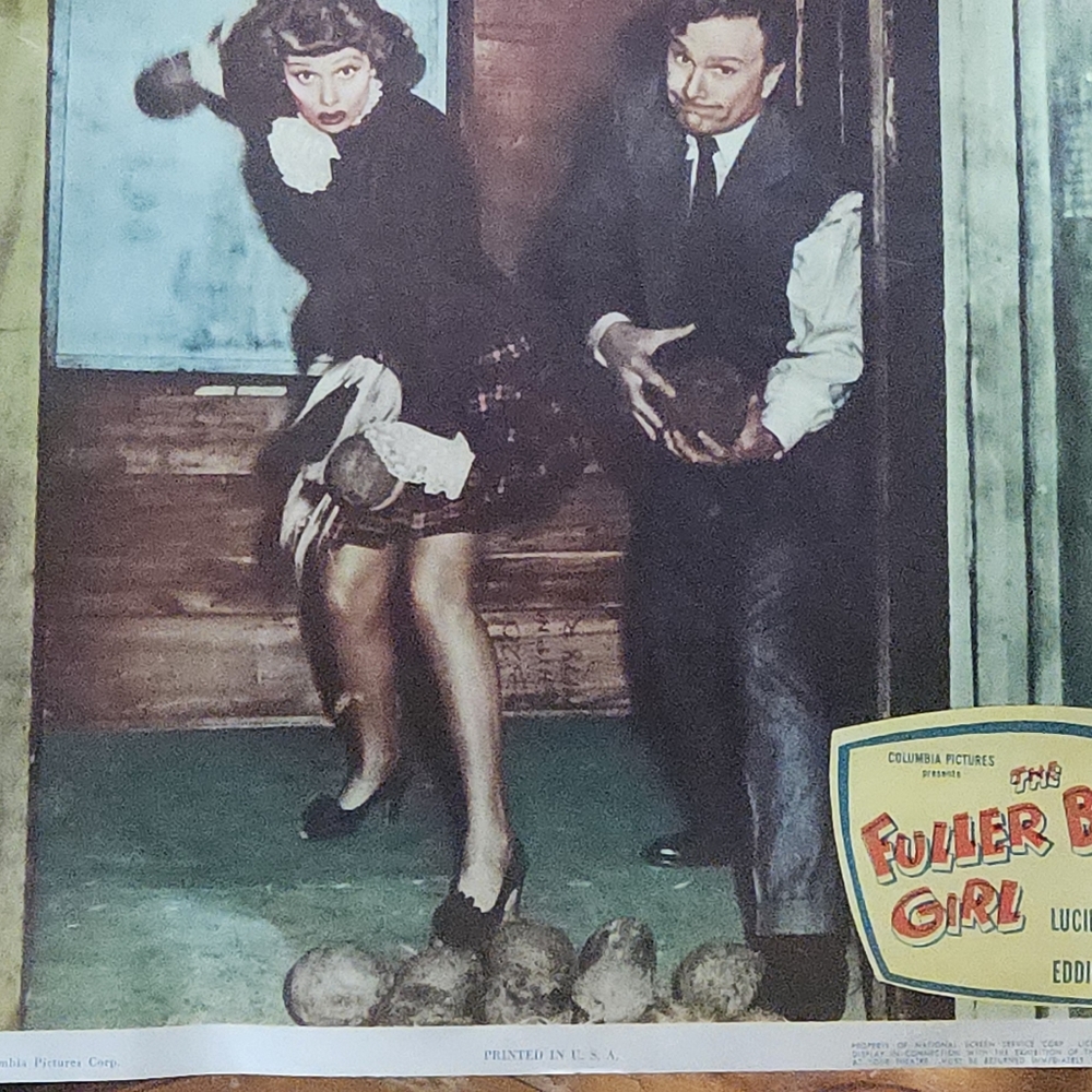 Vintage Fuller Girl Poster